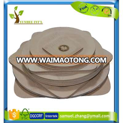 100% Mao Bamboo Disposable Plate Eco Friendly Plates Bamboo Party Plates