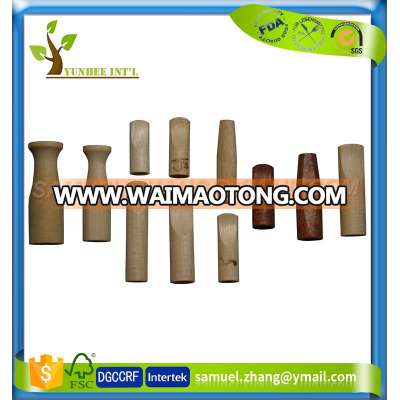 Different Size Shape Disposable Wooden Holder Cigar Filter Cigarillos Mouthpiece Cigarette Tip